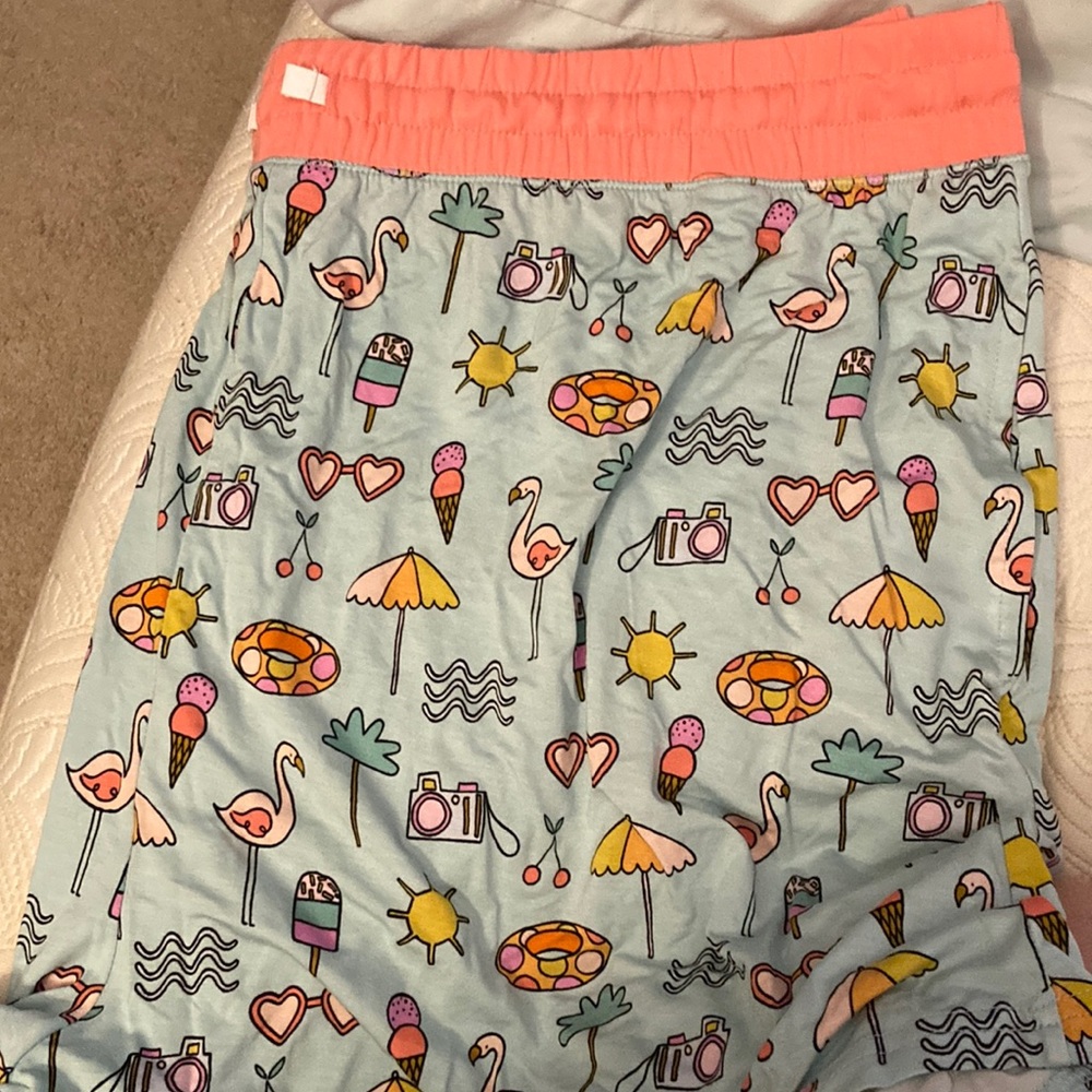 Little Sleepies Beach theme shorts